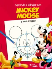Portada Aprende a dibujar con Mickey y sus amigos