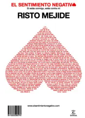 Portada El sentimiento negativo