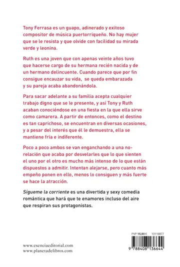 Contraportada Sígueme la corriente