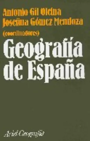 Portada Geografía de España
