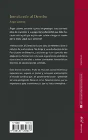 Miniatura contraportada Introducción al Derecho (otra prest)