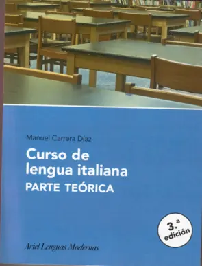Portada Curso de la Lengua Italiana ( parte Teórica )