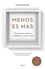 Portada Menos es más