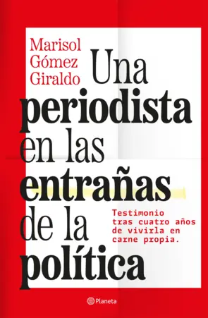 Portada Una periodista en las entrañas de la política