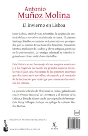 Miniatura contraportada El invierno en Lisboa