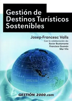 Portada Gestión de Destinos Turísticos Sostenibles
