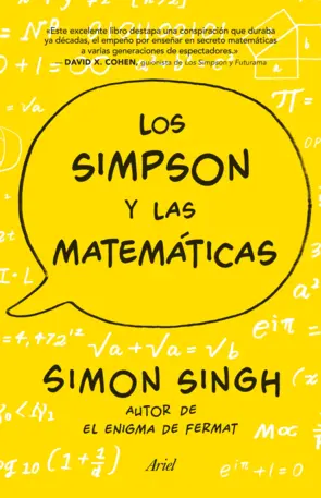 Portada Los Simpson y las matematica