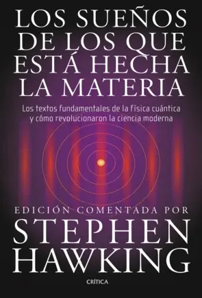 Portada Los Sueños de los que está Hecha la Materia