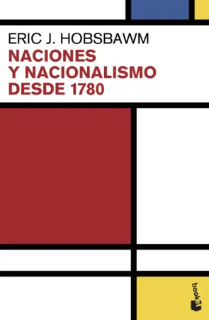 Portada Naciones y nacionalismo desde 1780