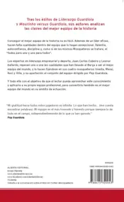 Miniatura contraportada Los Mosqueteros de Guardiola