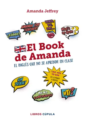 Portada El book de Amanda. El inglés que no se aprende en clase