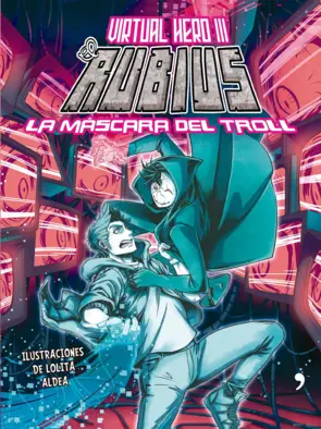 Portada Virtual Hero 3. La máscara del troll