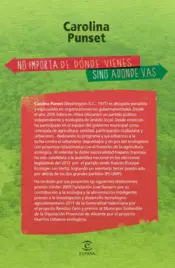 Miniatura contraportada No importa de dónde vienes, sino adónde vas