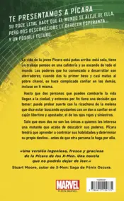 Miniatura contraportada Marvel Heroínas. Pícara intocable (novela)