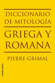 Portada Dicc. de Mitología Griega y Romana