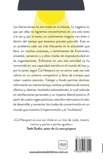 Contraportada Enfócate