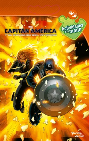 Portada Capitán América - Actividades a la mano