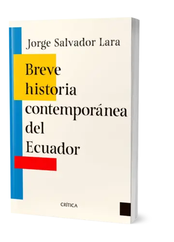 Portada Breve historia contemporánea del Ecuador