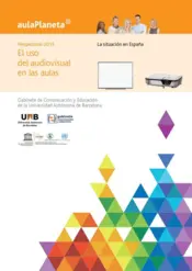 Portada El uso del audiovisual en las aulas