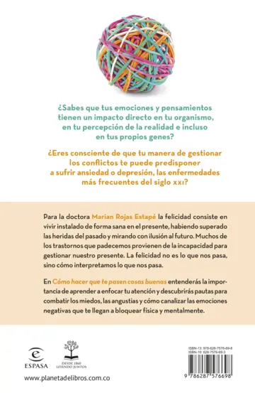 Contraportada Cómo hacer que te pasen cosas buenas (Edición especial)