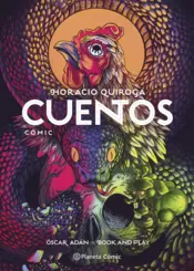Portada Cuentos de Horacio Quiroga. Cómic