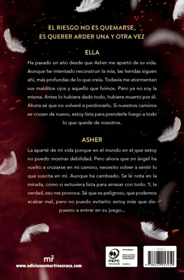 Contraportada Captive: Moriría por ti