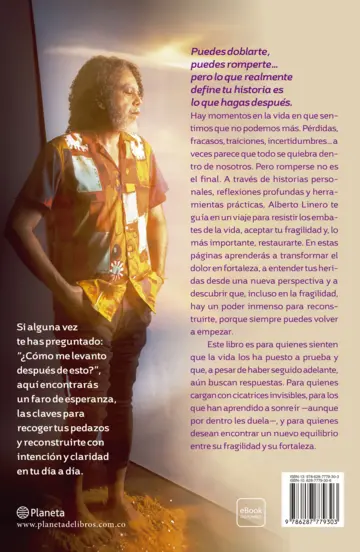 Contraportada Romperme fue solo un comienzo