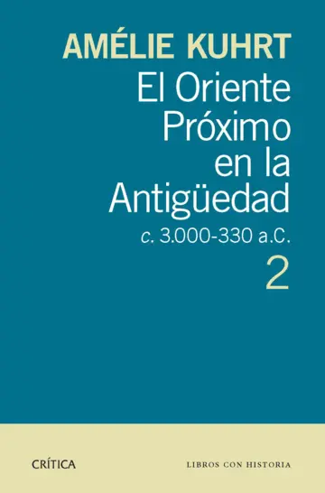 Contraportada El Oriente Próximo en la Antigüedad 2
