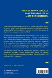 Miniatura contraportada Pisar la tierra con libertad