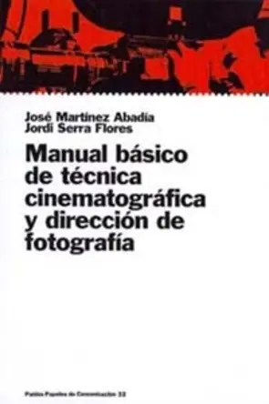 Portada Manual Básico de Técnica Cinematográfica y Direcc