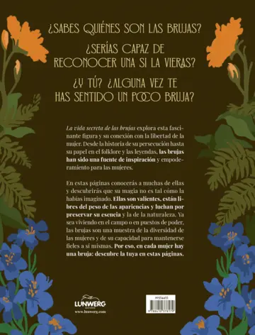 Contraportada La vida secreta de las brujas