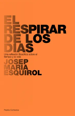 Portada El Respirar de los Dìas