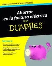 Portada Ahorrar en la factura eléctrica para Dummies