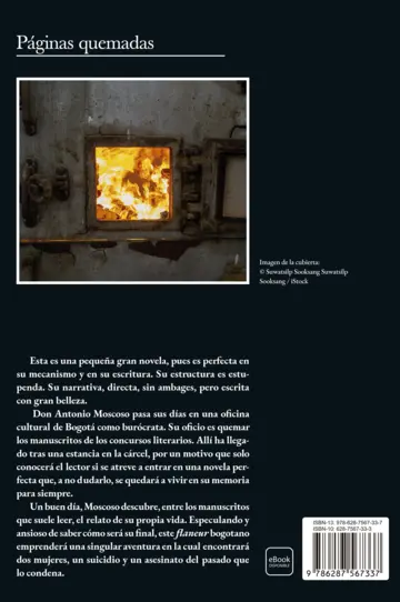 Contraportada Páginas quemadas
