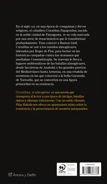 Contraportada Cornèlius, el almogávar