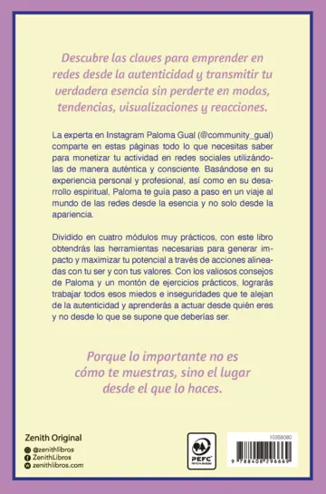 Contraportada #SéTúMisma