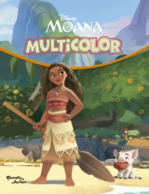 Portada Moana. Multicolor