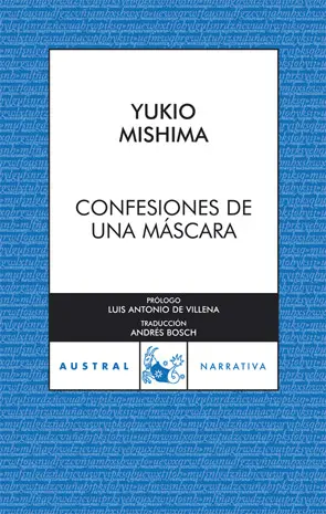 Portada Confesiones de una Máscara (austral)