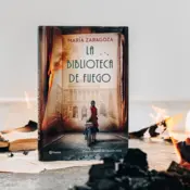 Portada La biblioteca de fuego 0