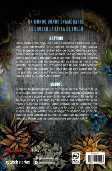 Contraportada Detonate. Disparo al alma