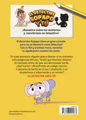 Miniatura contraportada El detective Sopapo y tú 2. El caso de la fuga de animales