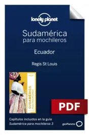 Portada Sudamérica para mochileros 3. Ecuador