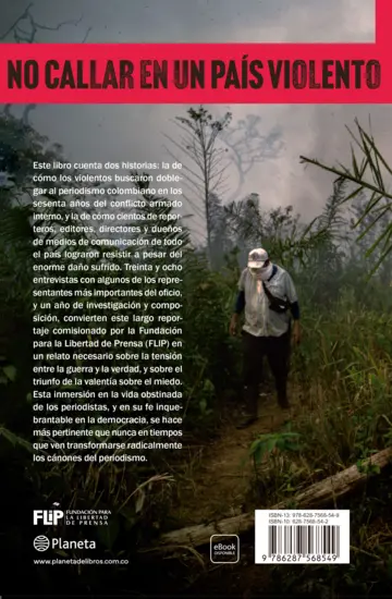 Contraportada No callar en un país violento