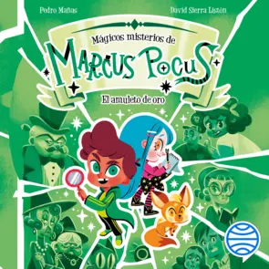 Portada Marcus Pocus. Mágicos misterios 1. El amuleto de oro