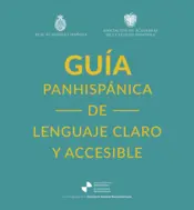 Portada Guía panhispánica de lenguaje claro y accesible