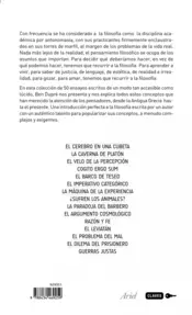 Miniatura contraportada 50 Cosas que hay que saber sobre Filosofía