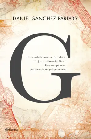 Portada G (la novela de Gaudí)