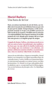 Miniatura contraportada Una hora de fervor
