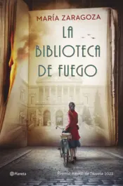 Portada La biblioteca de fuego