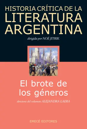Portada Hist. Crit. Lit. Arg. T.3- El brote de los géneros